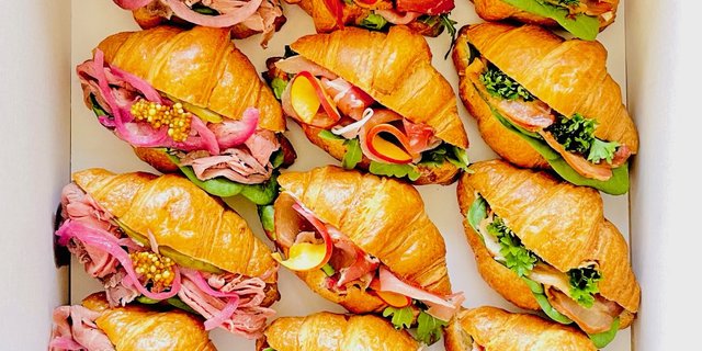 French Gourmet Brunch Croissants