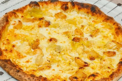 White Pie Pizza