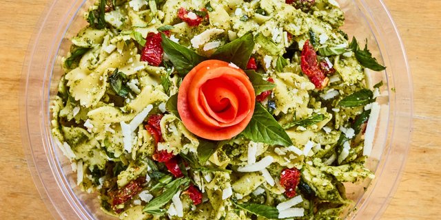 Spinach-Pesto Pasta