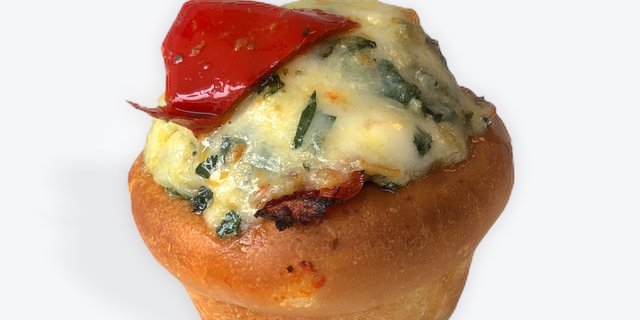 Mykonos Pizza Cupcake