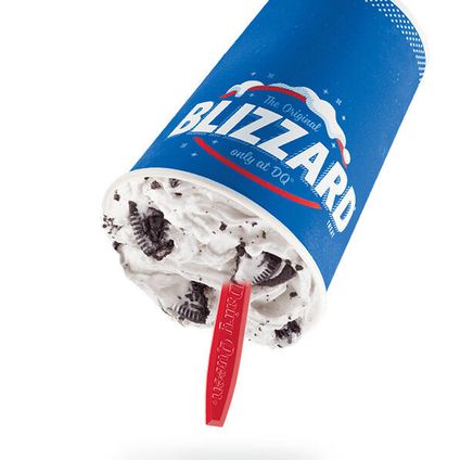 Oreo Cookies Blizzard Treat