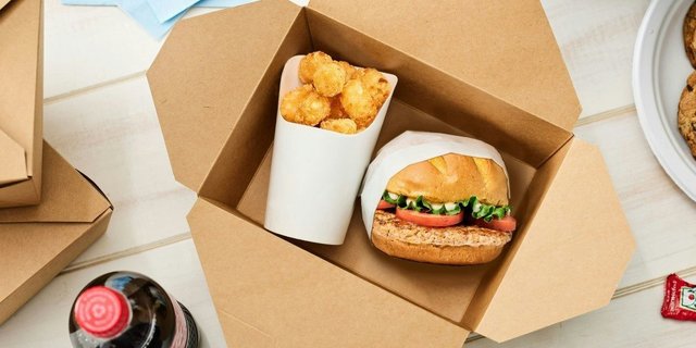 Chicken Smash® Burger Boxed Lunch