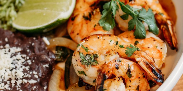 Grilled Gulf Shrimp Fajitas