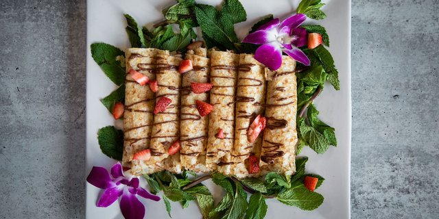 Strawberry Nutella Crepes