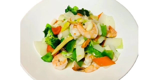 Shrimp w/ Mixed Veggies
