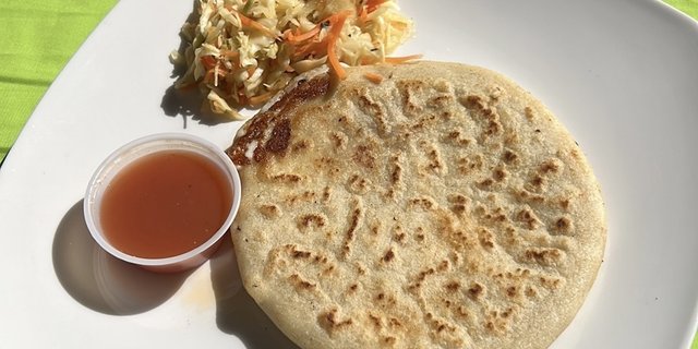 Beef & Cheese Rice Pupusas