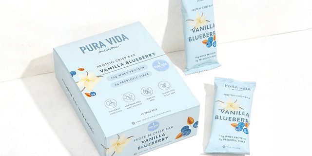 Vanilla Blueberry Protein Crisp Bar