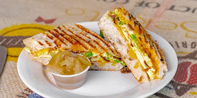 Frittata on Ciabatta