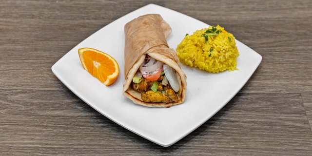 Chicken Shawarma Pita Boxed Lunch