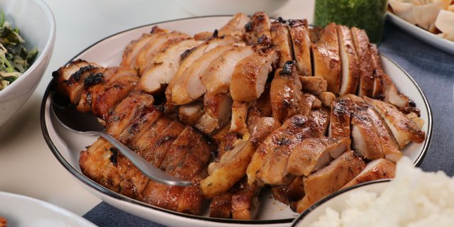Soy Roasted Chicken Platter