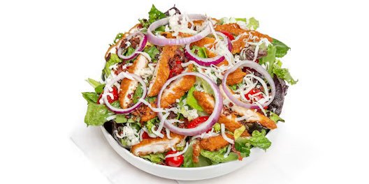 Fried BBQ Chicken Salad