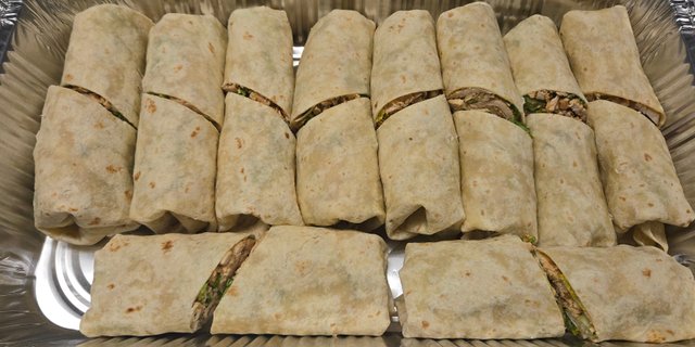 Chicken Caesar Wrap Platter