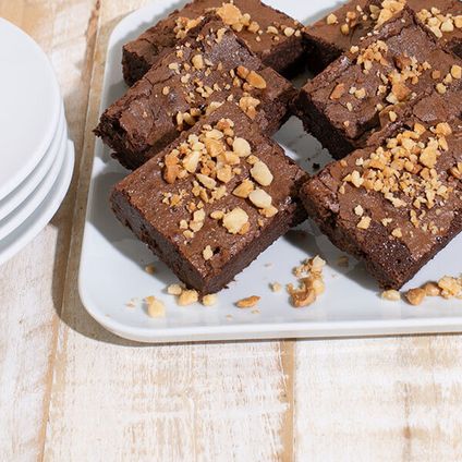 Bourbon Brownie Platter