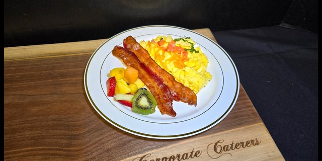 Traditional American Breakfast