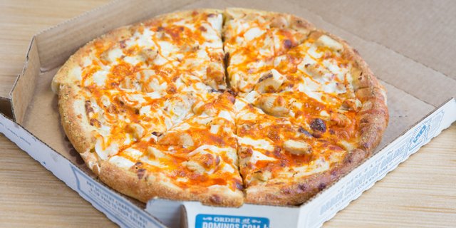 Buffalo Chicken Handmade Pan Pizza