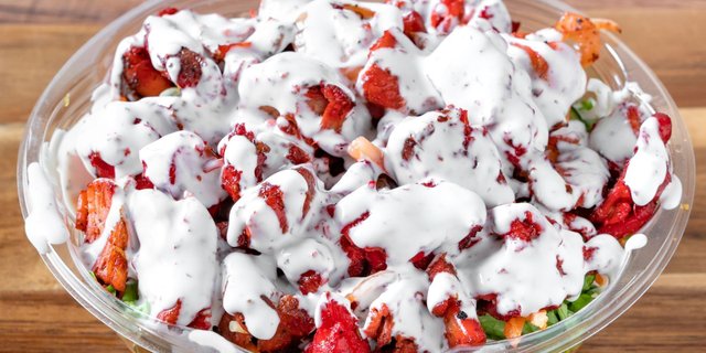 Grilled Chicken Gyro Salad