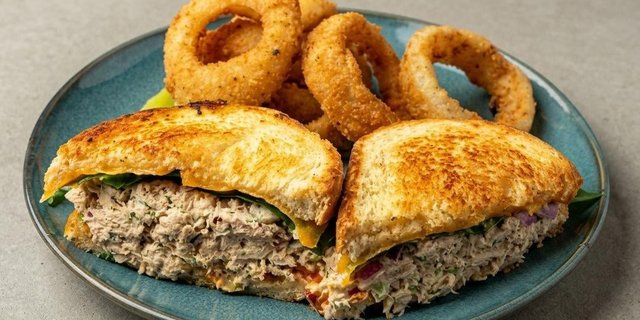 Coffee Shop Tuna Melt Sandwich