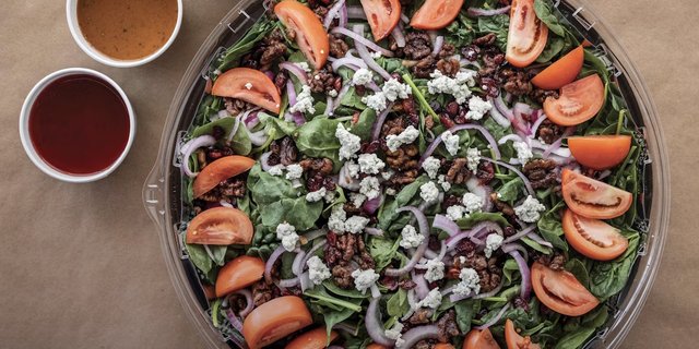 Spinach Salad Platter