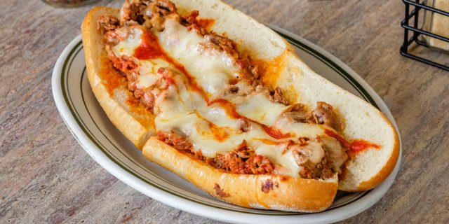 Buffalo Chicken Cheesesteak Sandwich