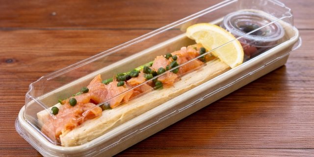Smoked Salmon "Gondola"