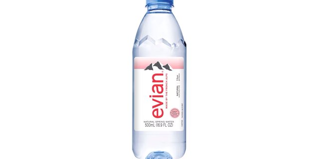 Evian Bottled Water