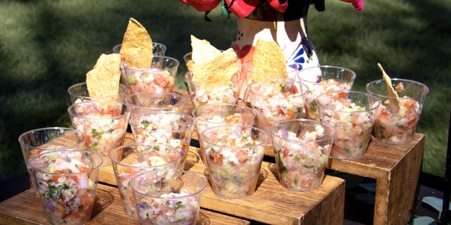 Fresh Ceviche Cups