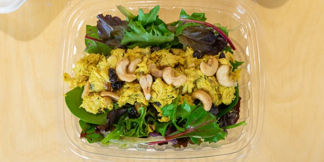 Cashew Curry Chicken Salad