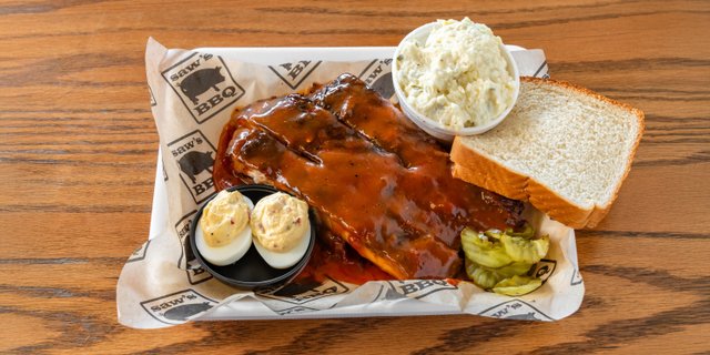Rib Plate Boxed Lunch