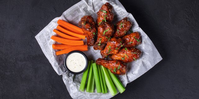 Sweet & Spicy Asian Wings