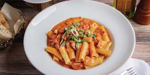 Cajun Alfredo Rigatoni