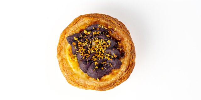Ube Cheese Tart