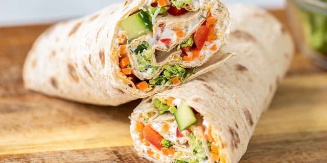 Garden Veggie Wrap Boxed Lunch