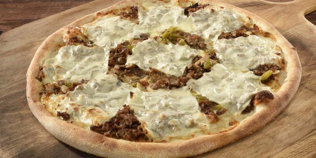 Steak & Cheese Pizza