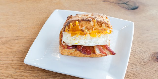Egg, Bacon & Cheese Biscuit Sandwich