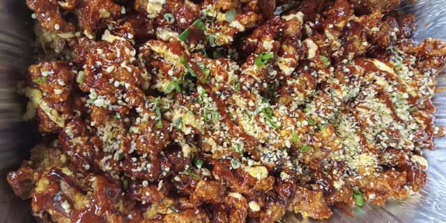 Korean Spicy Chicken Tray