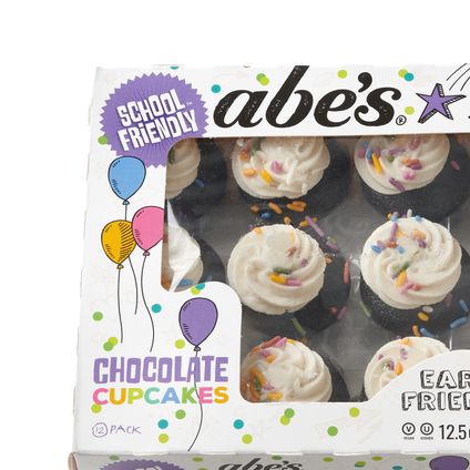 Abe's Vegan Mini Chocolate Cupcakes