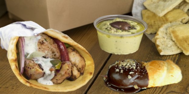 Chicken Kebob Sandwich Box Lunch