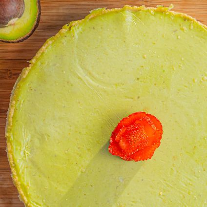 Whole Avocado Cheesecake
