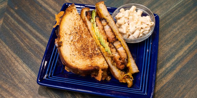 Pork Belly Melt Sandwich