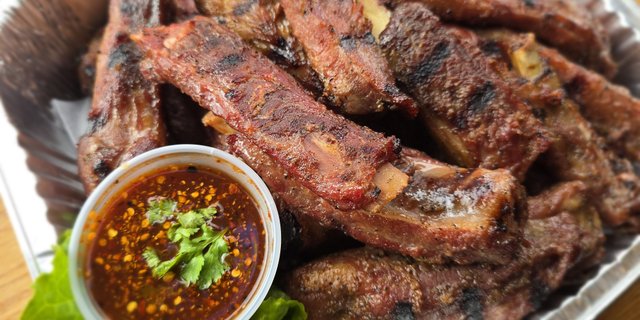 Thai BBQ Pork Spare Ribs