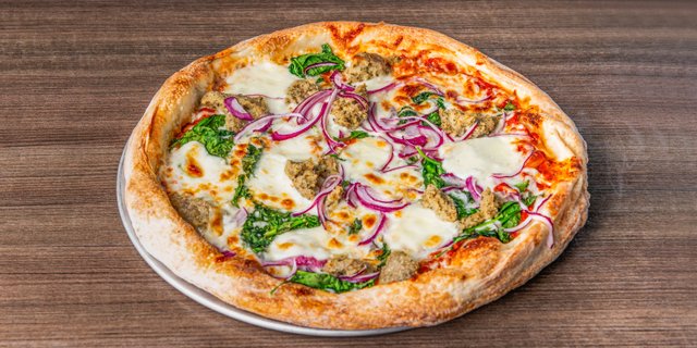 Meatball Pizza