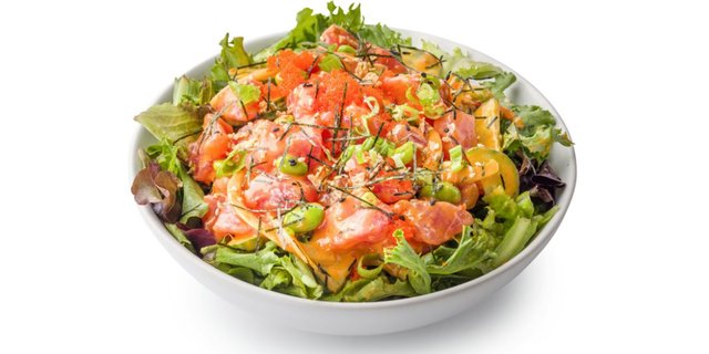Spicy Ahi Salad Bowl Combo