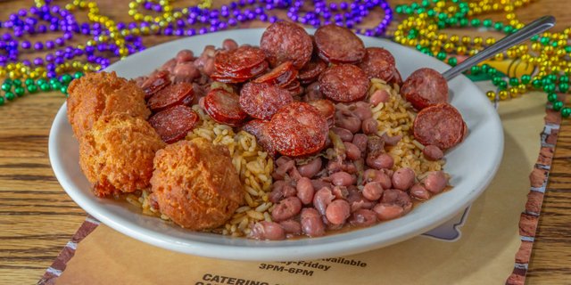 Beans & Rice w/ Andouille