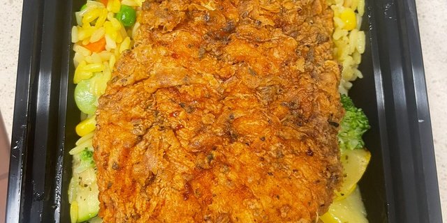 Fried Chicken Breast Entree