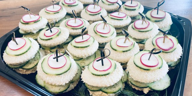 Cucumber Tea Sandwich Platter