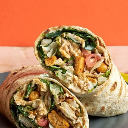 Spicy Chicken Caesar Wrap