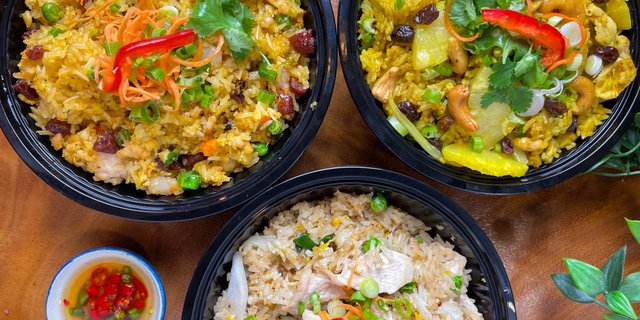 Pineapple Curry Fried Rice