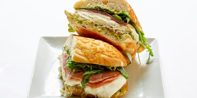 Prosciutto & Burrata Sandwich