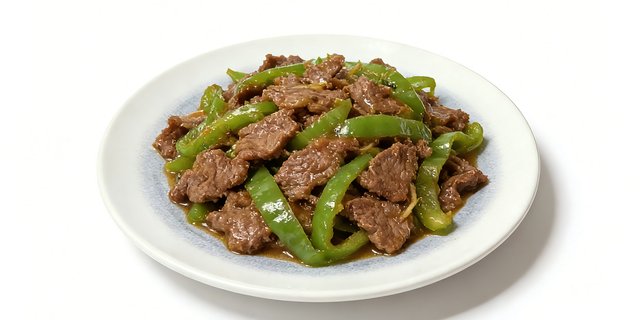 Beef W/ Green Pepper
