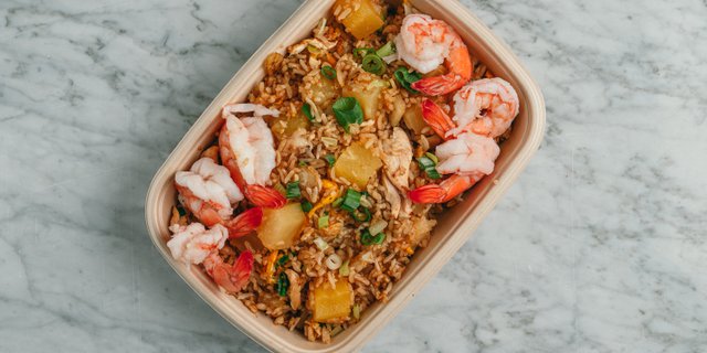 Shrimp Pineapple Fried Rice